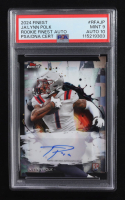 Ja'Lynn Polk 2024 Finest Rookie Autographs #RFAJP RC (PSA 9 | Auto 10) at PristineAuction.com