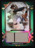 Fernando Tatis Jr. 2024 Topps Triple Threads Single Jumbo Relics Emerald #SJRFT #21/27 at PristineAuction.com