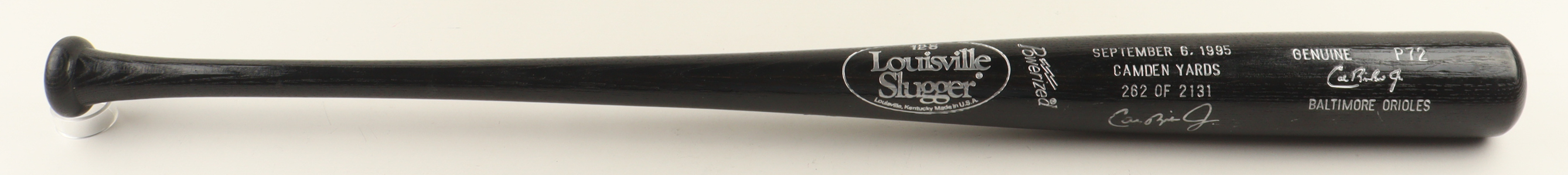 Cal Ripken Jr. Signed Louisville Slugger Baseball Bat (Beckett) at PristineAuction.com Cal Ripken Jr. Signed Louisville Slugger Baseball Bat (Beckett) at PristineAuction.com