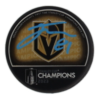 Jonathan Marchessault Signed Golden Knights Logo Hockey Puck (Fanatics) at PristineAuction.com