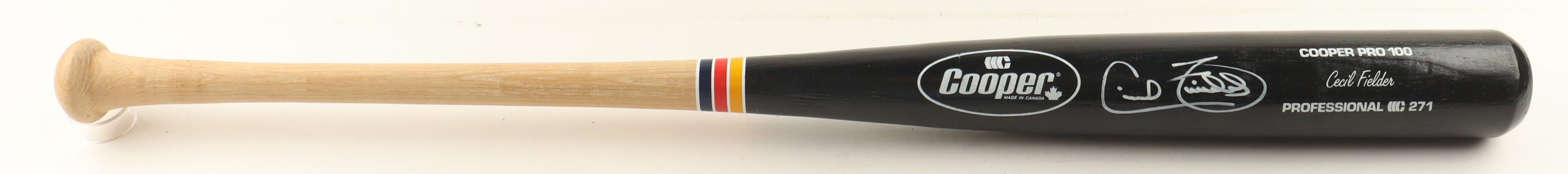 Cecil Fielder Signed Cooper Baseball Bat (Beckett) at PristineAuction.com Cecil Fielder Signed Cooper Baseball Bat (Beckett) at PristineAuction.com