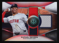 Rafael Devers 2025 Topps Tribute Triple Relics #TTRRD #113/199 at PristineAuction.com