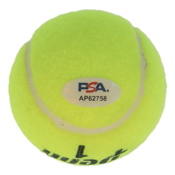 Novak Djokovic Signed Tennis Ball (PSA) at PristineAuction.com Novak Djokovic Signed Tennis Ball (PSA) at PristineAuction.com