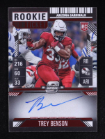 Trey Benson 2024 Panini Contenders Optic Prizm Rookie Ticket Autographs Silver #119 RC at PristineAuction.com