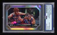 Shara Magomedov Signed 2024 Topps Chrome UFC Refractors #141 RC (PSA Authentic) at PristineAuction.com