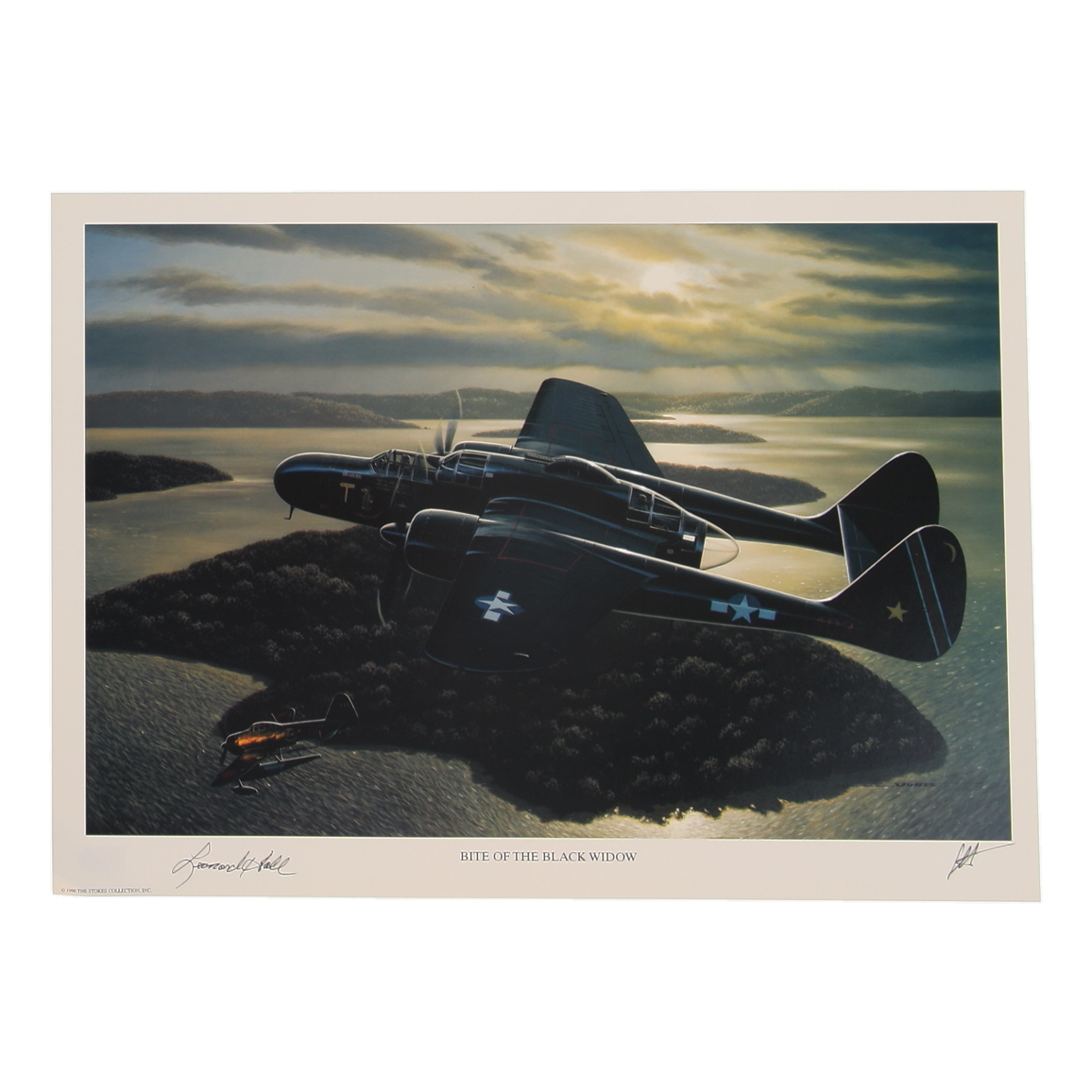 Leonard Hall Signed Stan Stokes "Bite Of The Black Widow" Lithograph (AIV) at PristineAuction.com Leonard Hall Signed Stan Stokes "Bite Of The Black Widow" Lithograph (AIV) at PristineAuction.com