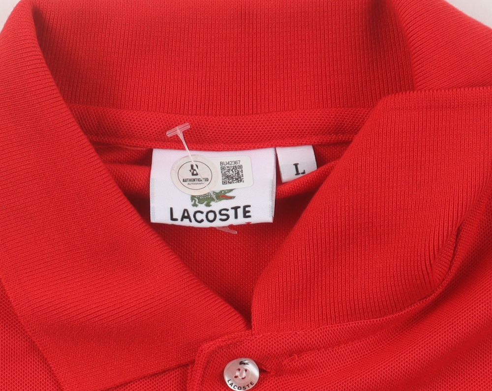 Novak Djokovic Signed Lacoste Authentic Tennis Polo (Beckett) at PristineAuction.com Novak Djokovic Signed Lacoste Authentic Tennis Polo (Beckett) at PristineAuction.com