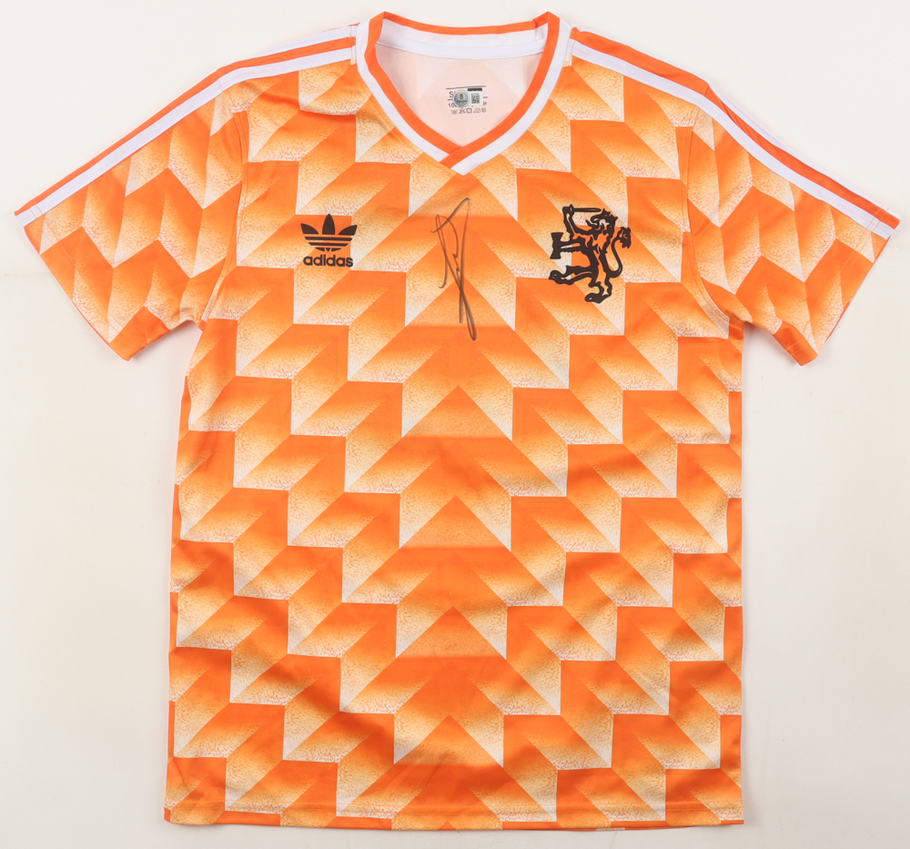 Ruud Gullit Signed Netherlands Adidas Authentic Jersey (Beckett) at PristineAuction.com Ruud Gullit Signed Netherlands Adidas Authentic Jersey (Beckett) at PristineAuction.com