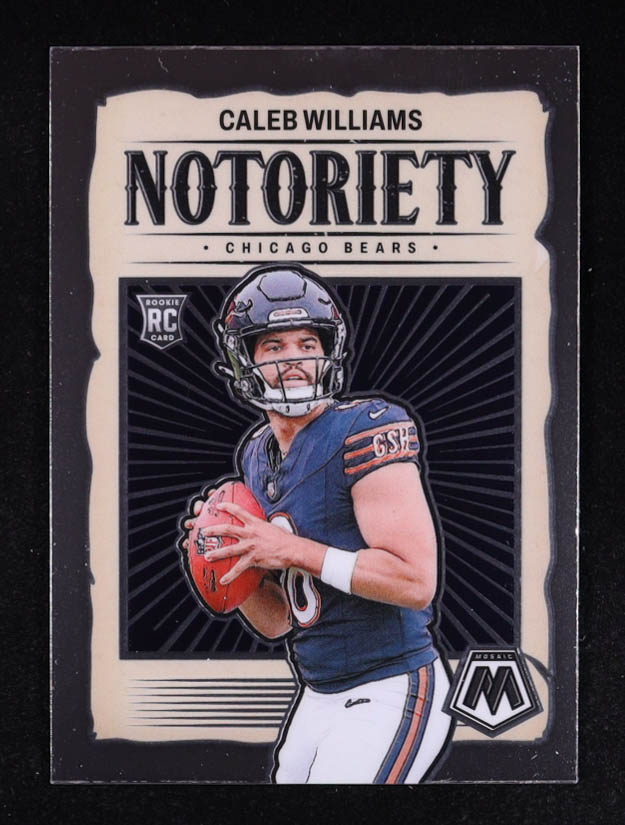 Caleb Williams 2024 Panini Mosaic Notoriety #18 RC at PristineAuction.com Caleb Williams 2024 Panini Mosaic Notoriety #18 RC at PristineAuction.com
