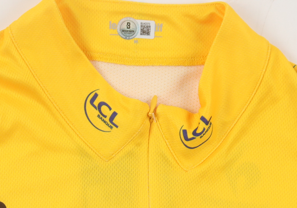 Bradley Wiggins Signed Le Coq Sportif Authentic Jersey (Beckett) at PristineAuction.com Bradley Wiggins Signed Le Coq Sportif Authentic Jersey (Beckett) at PristineAuction.com