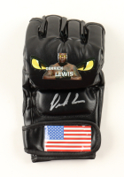Derrick Lewis Signed Custom Glove (Beckett) at PristineAuction.com