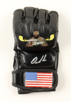 Derrick Lewis Signed Custom Glove (Beckett) at PristineAuction.com