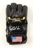 Derrick Lewis Signed Custom Glove (Beckett) at PristineAuction.com