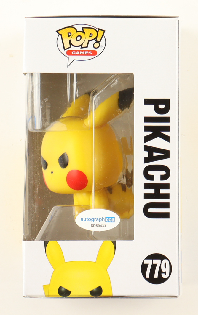 Kathryn Newton Signed "Pokemon" #779 Pikachu Funko Pop! Vinyl Figure (ACOA) at PristineAuction.com Kathryn Newton Signed "Pokemon" #779 Pikachu Funko Pop! Vinyl Figure (ACOA) at PristineAuction.com