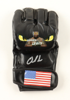 Derrick Lewis Signed Custom Glove (Beckett) at PristineAuction.com