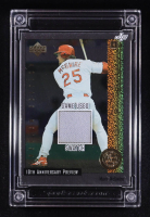 Mark McGwire 2024 Jersey Fusion 10th Anniversary Preview Game Used Swatch #MM00J at PristineAuction.com