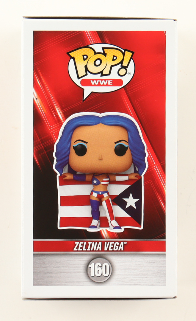 Zelina Vega Signed "WWE" #160 Funko Pop! Vinyl Figure (ACOA) at PristineAuction.com Zelina Vega Signed "WWE" #160 Funko Pop! Vinyl Figure (ACOA) at PristineAuction.com
