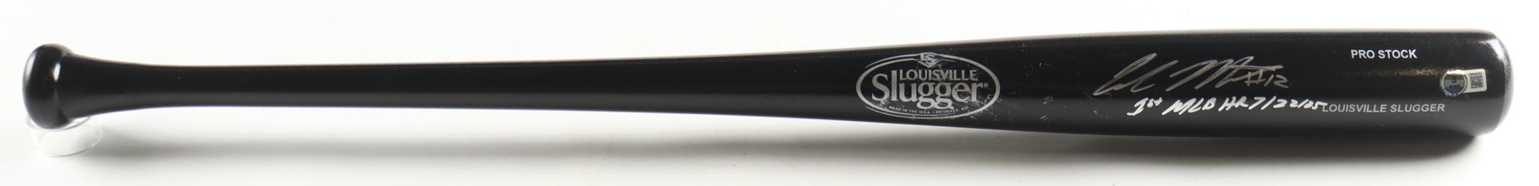 Colson Montgomery Signed Louisville Slugger Baseball Bat Inscribed "1st MLB HR 7/22/25" (Beckett) at PristineAuction.com Colson Montgomery Signed Louisville Slugger Baseball Bat Inscribed "1st MLB HR 7/22/25" (Beckett) at PristineAuction.com