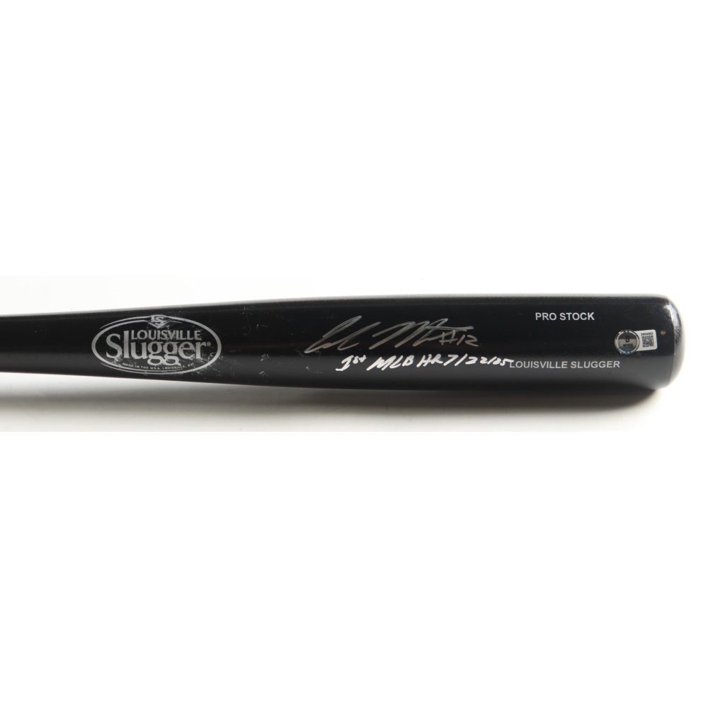 Colson Montgomery Signed Louisville Slugger Baseball Bat Inscribed "1st MLB HR 7/22/25" (Beckett) at PristineAuction.com