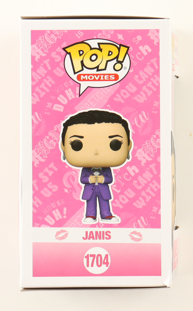 Lizzy Caplan Signed "Mean Girls" #1704 Janis Funko Pop! Vinyl Figure (ACOA) at PristineAuction.com Lizzy Caplan Signed "Mean Girls" #1704 Janis Funko Pop! Vinyl Figure (ACOA) at PristineAuction.com