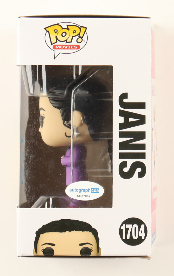 Lizzy Caplan Signed "Mean Girls" #1704 Janis Funko Pop! Vinyl Figure (ACOA) at PristineAuction.com Lizzy Caplan Signed "Mean Girls" #1704 Janis Funko Pop! Vinyl Figure (ACOA) at PristineAuction.com