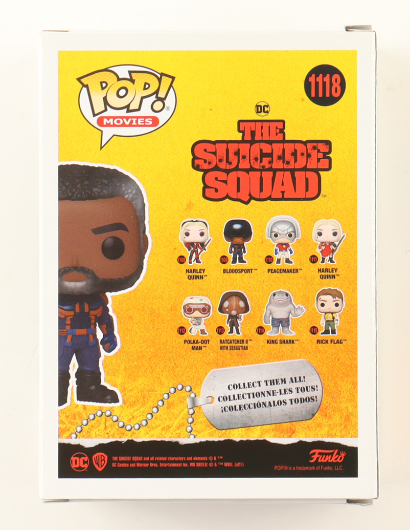 Idris Elba Signed "The Suicide Squad" #1118 Bloodsport Funko Pop Vinyl Figure (ACOA) at PristineAuction.com Idris Elba Signed "The Suicide Squad" #1118 Bloodsport Funko Pop Vinyl Figure (ACOA) at PristineAuction.com