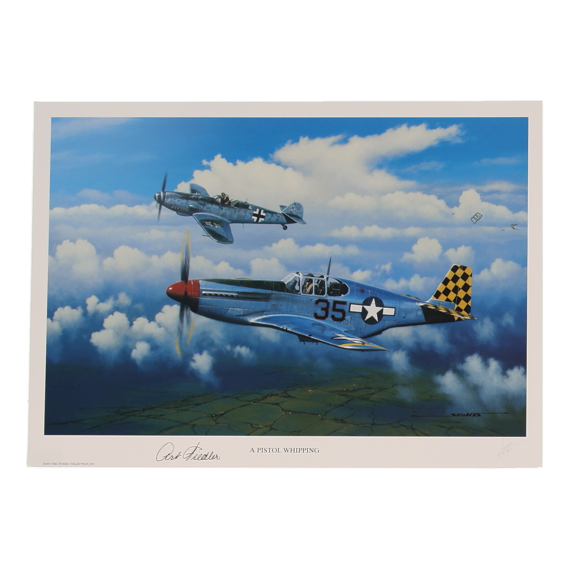 Arthur Fiedler Signed Stan Stokes "A Pistol Whipping" Lithograph (AIV) at PristineAuction.com Arthur Fiedler Signed Stan Stokes "A Pistol Whipping" Lithograph (AIV) at PristineAuction.com