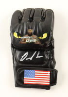 Derrick Lewis Signed Custom Glove (Beckett) at PristineAuction.com