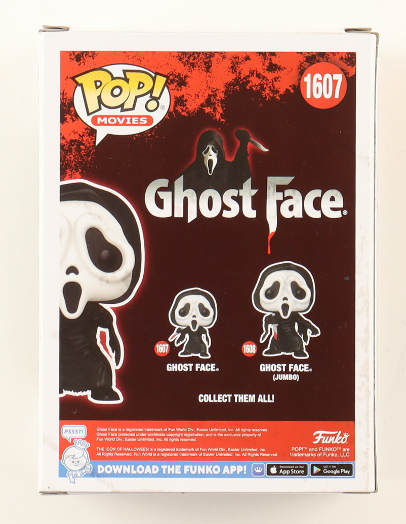 Melissa Barrera Signed "Ghost Face" #1607 Ghost Face Funko Pop! Vinyl Figure (ACOA) at PristineAuction.com Melissa Barrera Signed "Ghost Face" #1607 Ghost Face Funko Pop! Vinyl Figure (ACOA) at PristineAuction.com