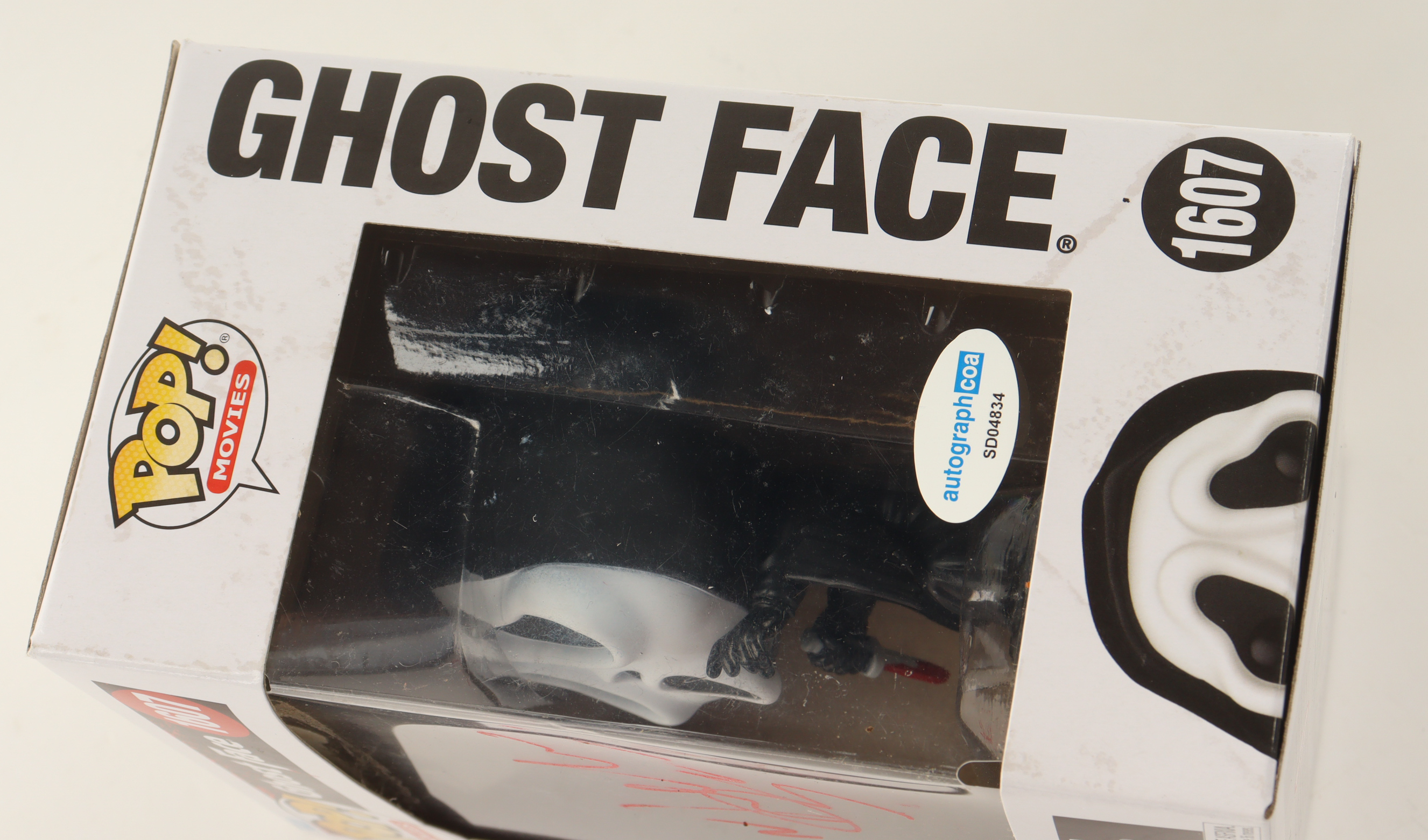 Melissa Barrera Signed "Ghost Face" #1607 Ghost Face Funko Pop! Vinyl Figure (ACOA) at PristineAuction.com Melissa Barrera Signed "Ghost Face" #1607 Ghost Face Funko Pop! Vinyl Figure (ACOA) at PristineAuction.com