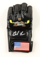 Derrick Lewis Signed Custom Glove (Beckett) at PristineAuction.com