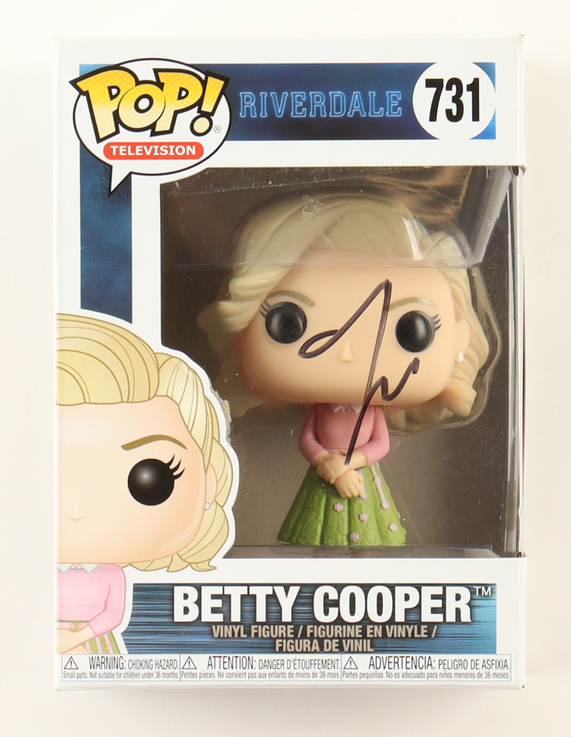 Lili Reinhart Signed "Riverdale" #731 Betty Cooper Funko Pop! Vinyl Figure (ACOA) at PristineAuction.com Lili Reinhart Signed "Riverdale" #731 Betty Cooper Funko Pop! Vinyl Figure (ACOA) at PristineAuction.com