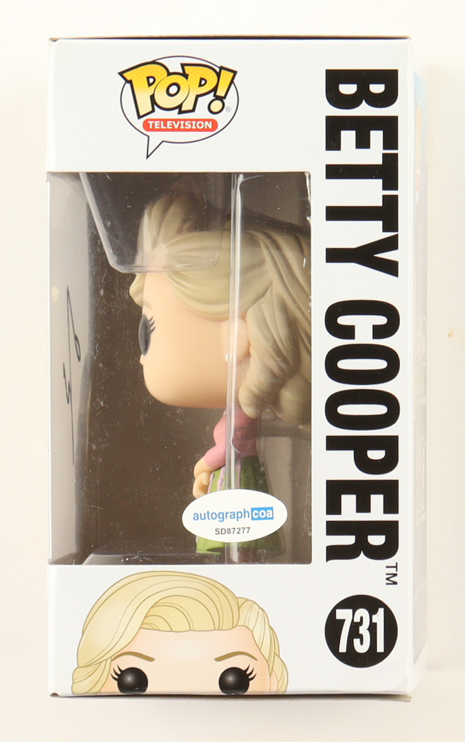 Lili Reinhart Signed "Riverdale" #731 Betty Cooper Funko Pop! Vinyl Figure (ACOA) at PristineAuction.com Lili Reinhart Signed "Riverdale" #731 Betty Cooper Funko Pop! Vinyl Figure (ACOA) at PristineAuction.com