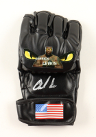 Derrick Lewis Signed Custom Glove (Beckett) at PristineAuction.com