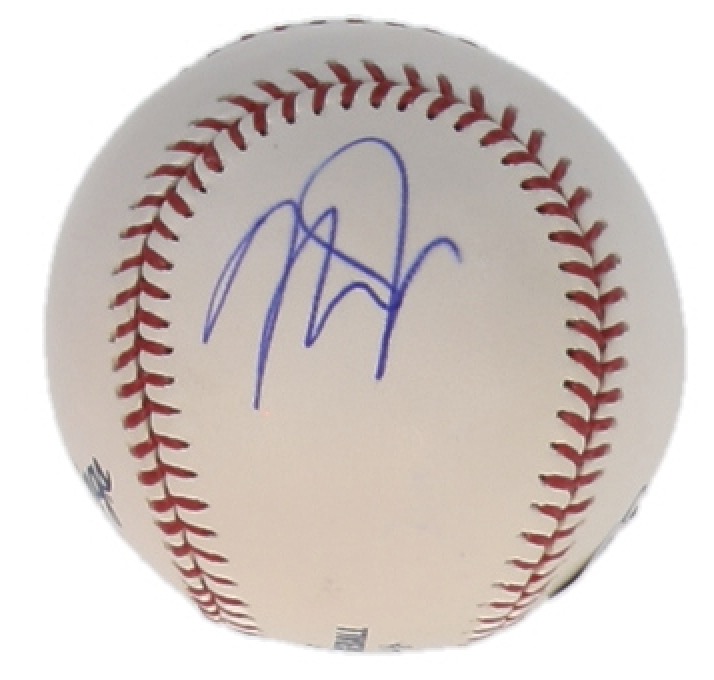 Mike Trout Signed OML Baseball (Beckett) at PristineAuction.com Mike Trout Signed OML Baseball (Beckett) at PristineAuction.com