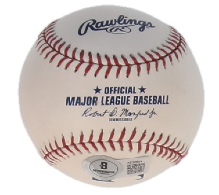 Mike Trout Signed OML Baseball (Beckett) at PristineAuction.com Mike Trout Signed OML Baseball (Beckett) at PristineAuction.com