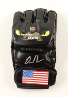 Derrick Lewis Signed Custom Glove (Beckett) at PristineAuction.com