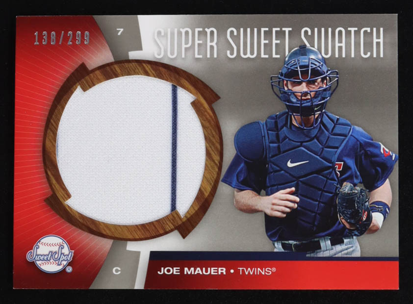Joe Mauer 2006 Sweet Spot Super Sweet Swatch Jsy #SWJM #138/299 at PristineAuction.com Joe Mauer 2006 Sweet Spot Super Sweet Swatch Jsy #SWJM #138/299 at PristineAuction.com