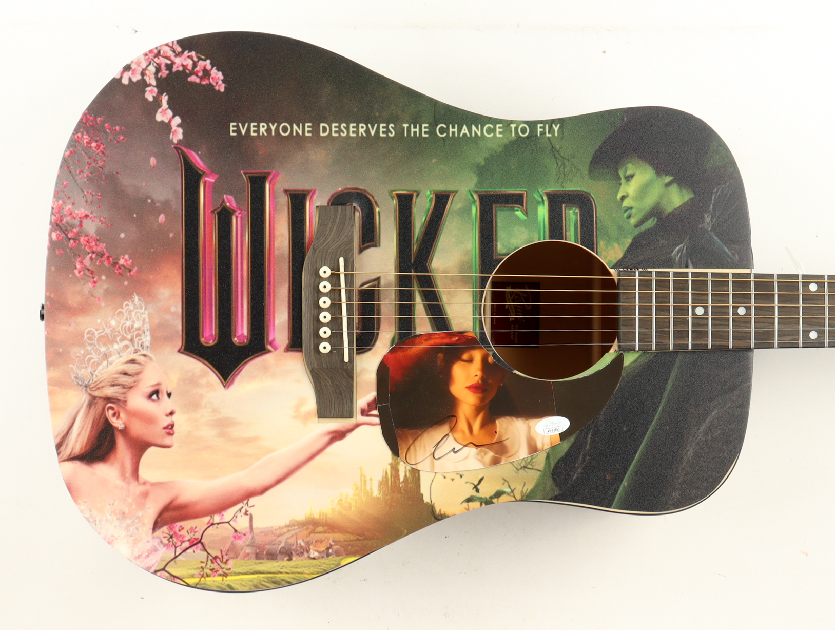 Ariana Grande Signed 38" Acoustic Guitar (JSA) at PristineAuction.com Ariana Grande Signed 38" Acoustic Guitar (JSA) at PristineAuction.com