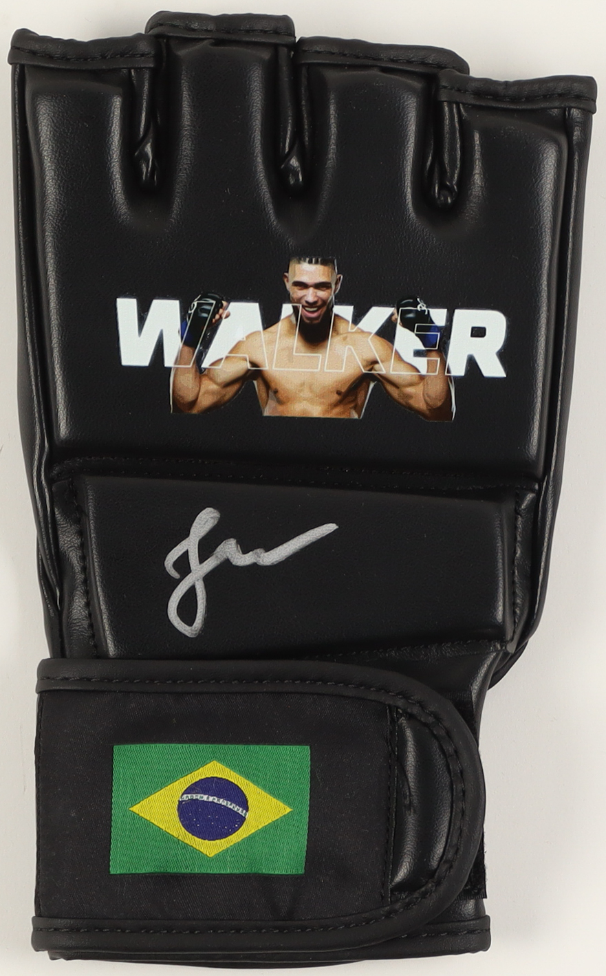 Johnny Walker Signed Custom Brazil MMA Fight Glove (PA) at PristineAuction.com Johnny Walker Signed Custom Brazil MMA Fight Glove (PA) at PristineAuction.com