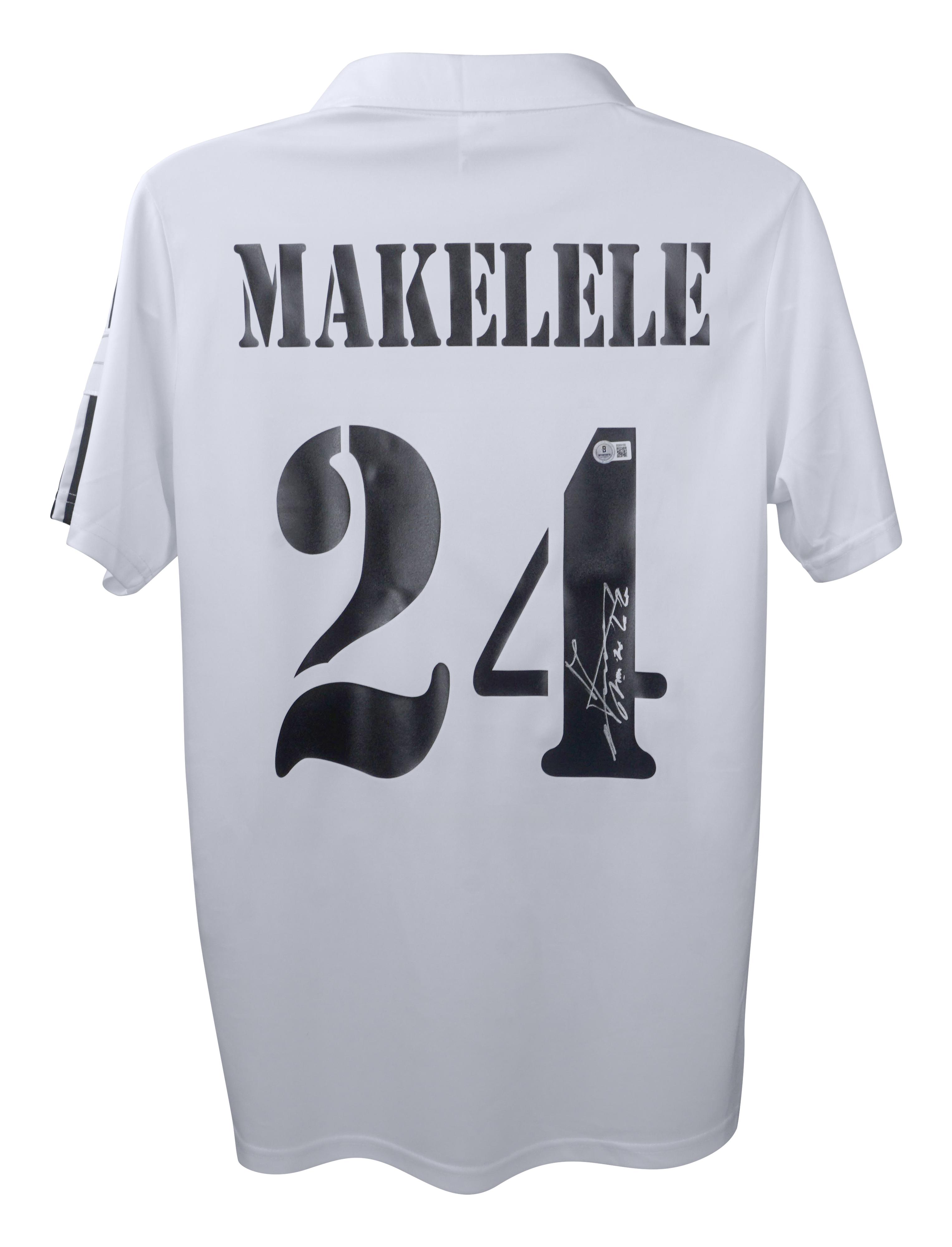 Claude Makelele Signed Real Madrid Adidas Authentic Jersey (Beckett) at PristineAuction.com Claude Makelele Signed Real Madrid Adidas Authentic Jersey (Beckett) at PristineAuction.com