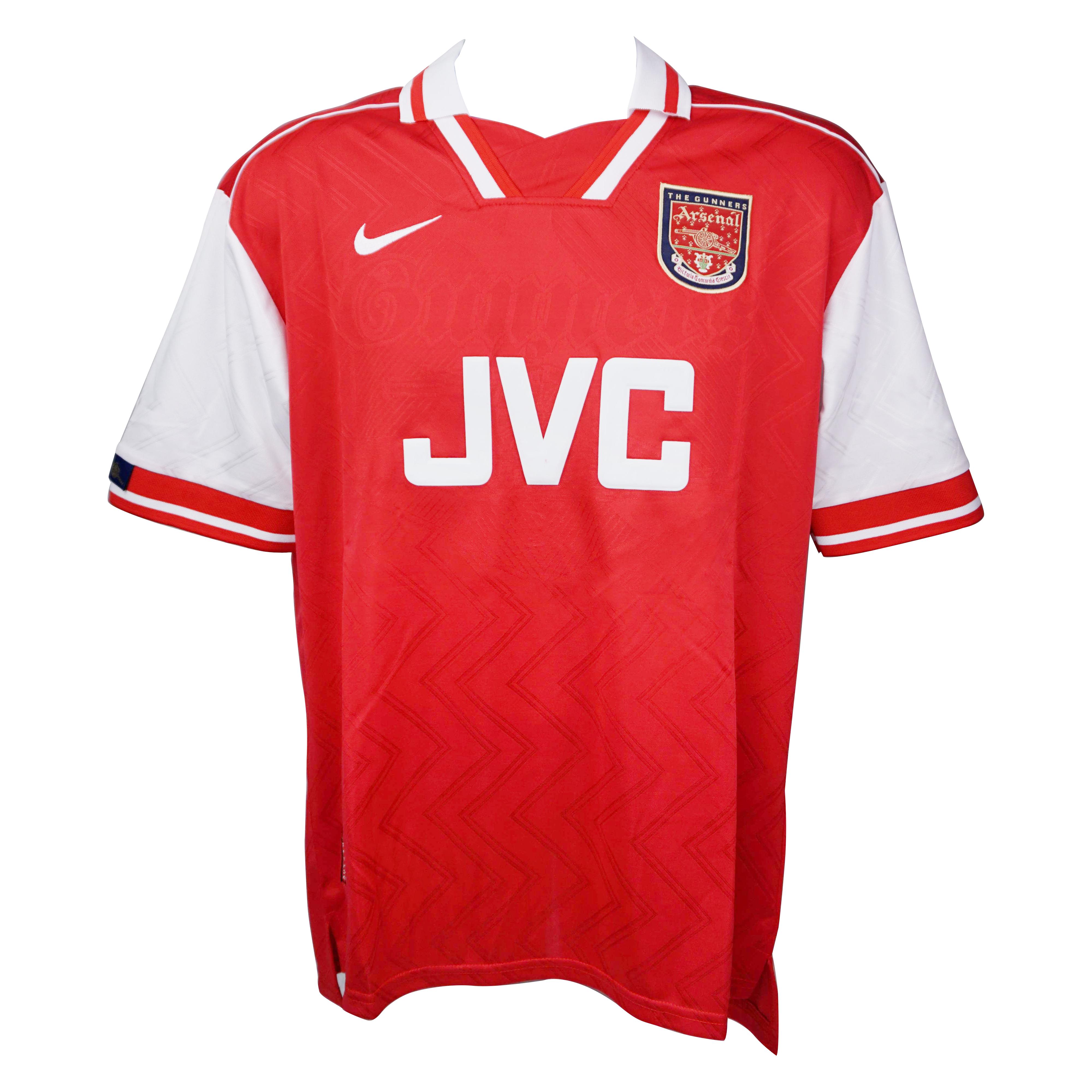 Patrick Vieira Signed Arsenal Nike Authentic Jersey (Beckett) at PristineAuction.com Patrick Vieira Signed Arsenal Nike Authentic Jersey (Beckett) at PristineAuction.com