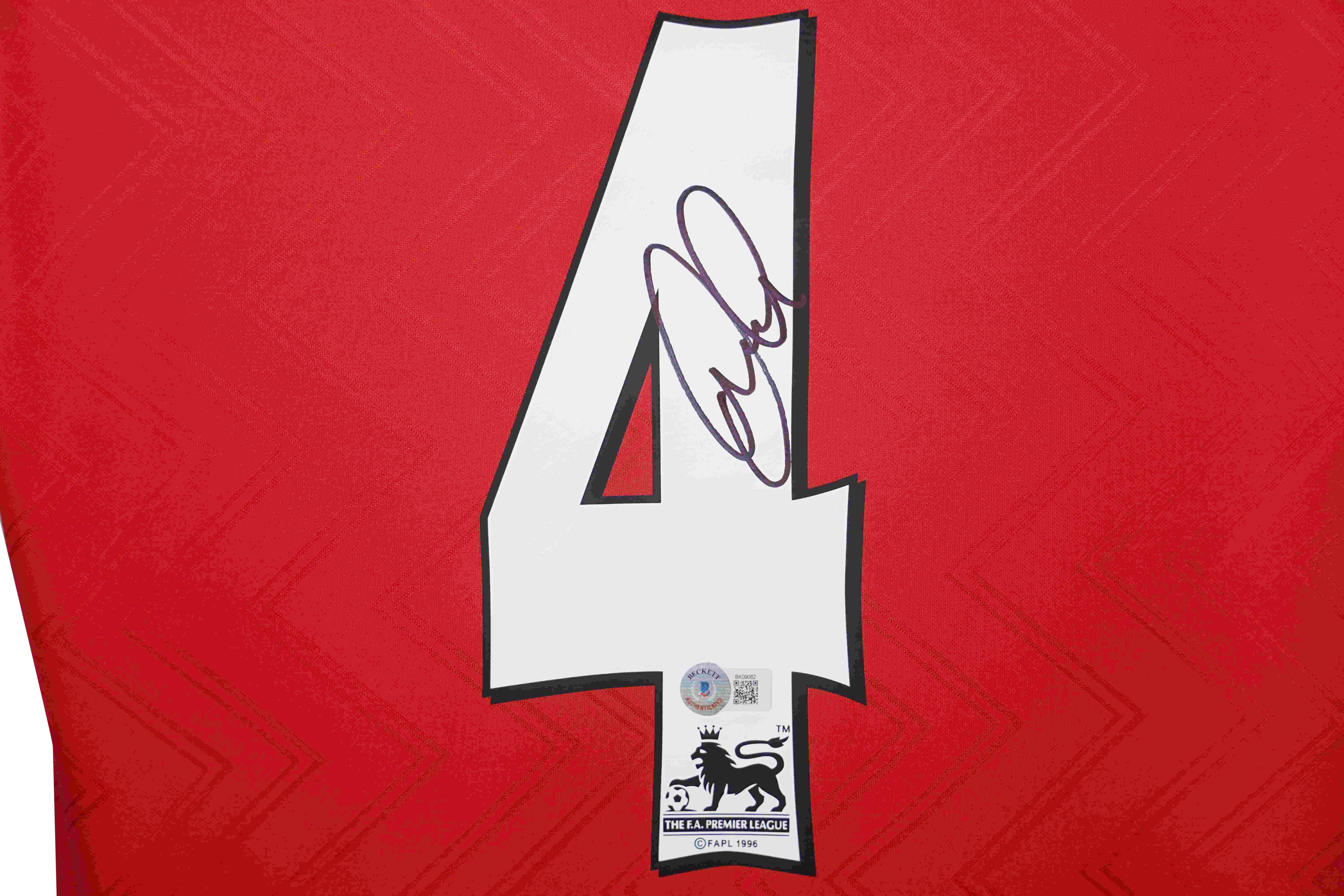 Patrick Vieira Signed Arsenal Nike Authentic Jersey (Beckett) at PristineAuction.com Patrick Vieira Signed Arsenal Nike Authentic Jersey (Beckett) at PristineAuction.com