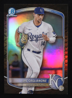 Jac Caglianone 2025 Bowman Chrome Prospects Reptilian Refractors #BCP103 RC at PristineAuction.com