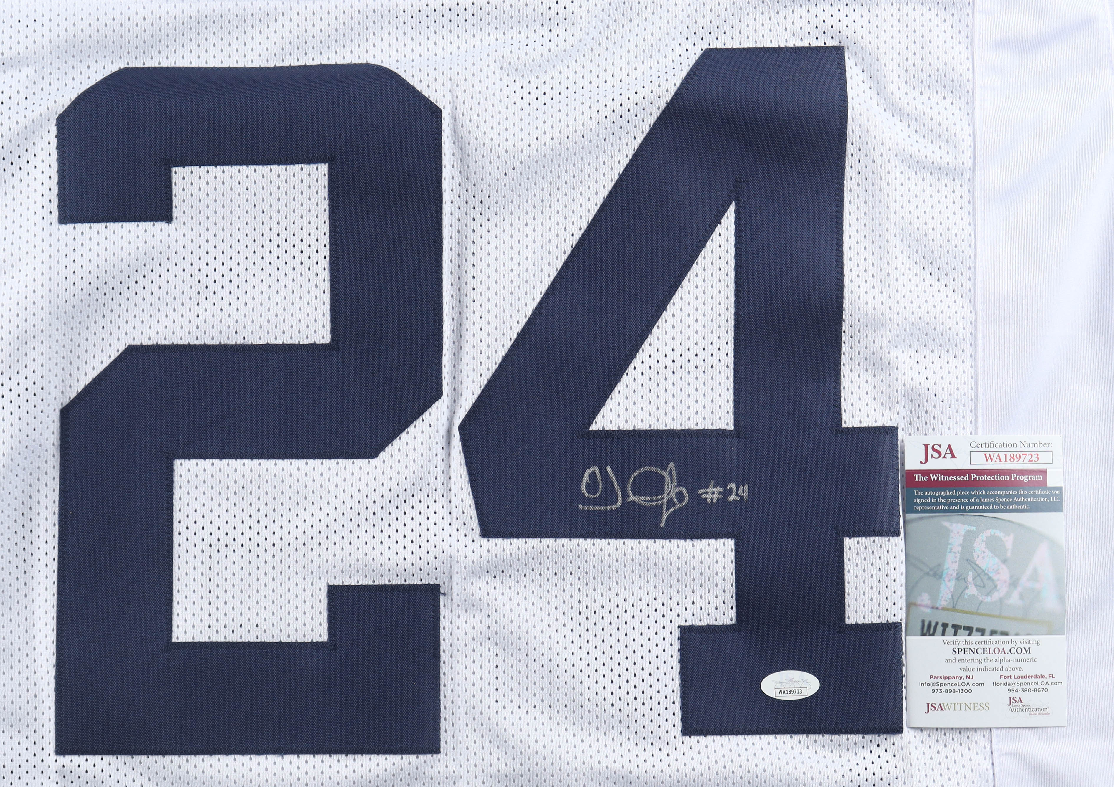 O. J. McDuffie Signed Jersey (JSA) at PristineAuction.com O. J. McDuffie Signed Jersey (JSA) at PristineAuction.com