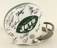 1969 Jets Full Size Helmet Signed By (27) With Joe Namath, Bake Turner, Bill Baird (Steiner) at PristineAuction.com