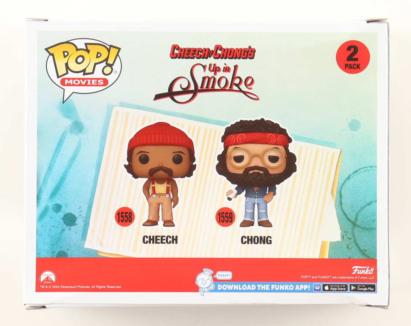 Cheech Marin & Tommy Chong Signed "Cheech & Chong's Up In Smoke" Cheech & Chong Two-Pack Funko Pop! Vinyl Figures (Beckett) at PristineAuction.com Cheech Marin & Tommy Chong Signed "Cheech & Chong's Up In Smoke" Cheech & Chong Two-Pack Funko Pop! Vinyl Figures (Beckett) at PristineAuction.com