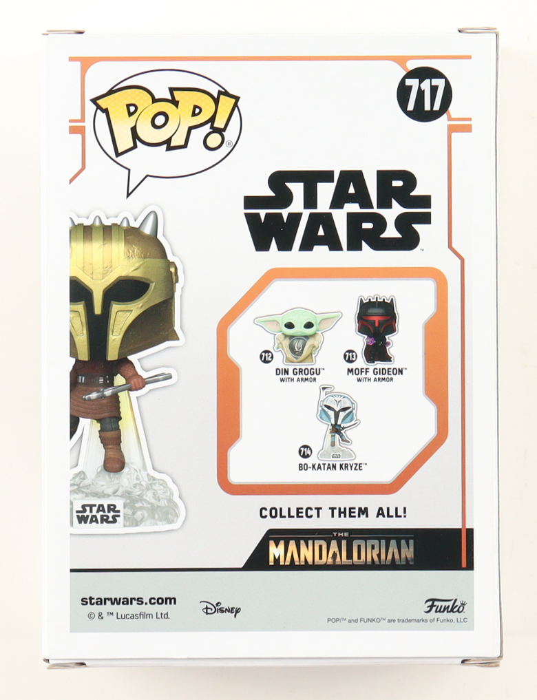 Emily Swallow Signed "Star Wars" #717 The Armorer Funko Pop! Bobblehead Vinyl Figure (JSA) at PristineAuction.com Emily Swallow Signed "Star Wars" #717 The Armorer Funko Pop! Bobblehead Vinyl Figure (JSA) at PristineAuction.com