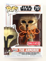 Emily Swallow Signed "Star Wars" #717 The Armorer Funko Pop! Bobblehead Vinyl Figure (JSA) at PristineAuction.com