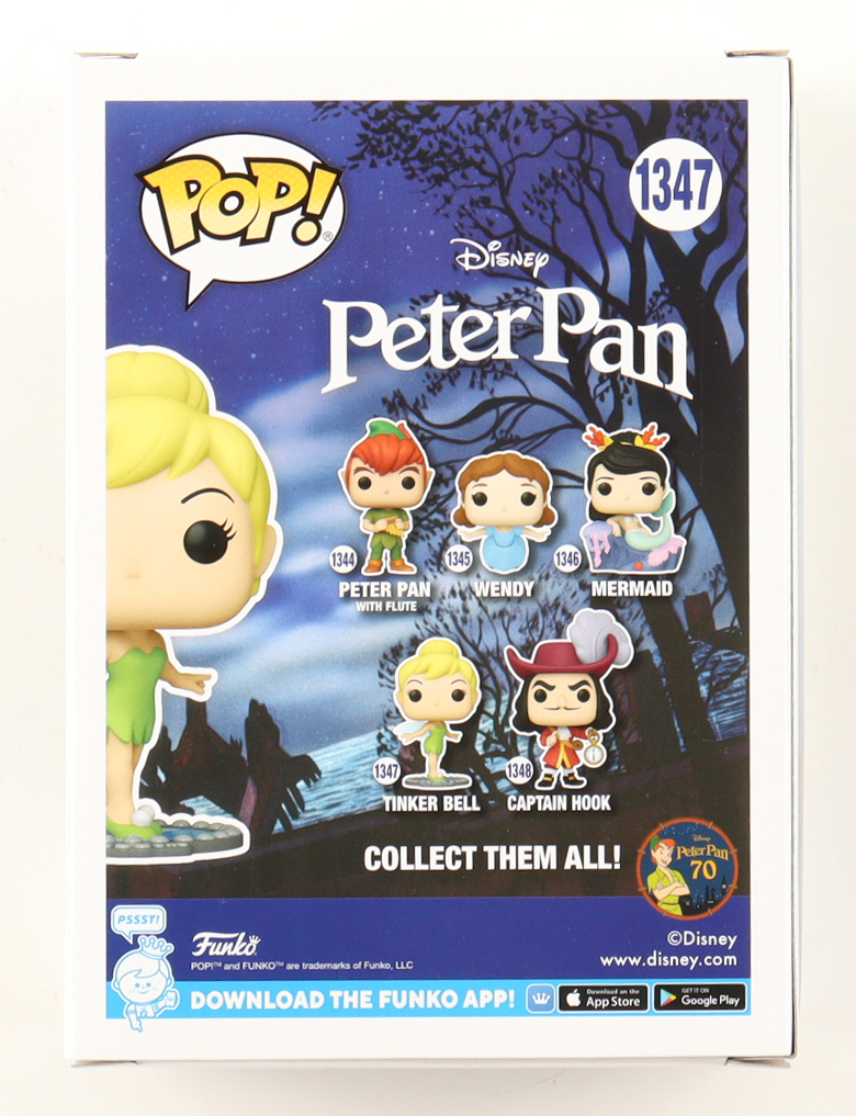 Margaret Kerry Signed "Peter Pan" #1347 Tinker Bell Funko Inscribed "Tinker Bell" (JSA) at PristineAuction.com Margaret Kerry Signed "Peter Pan" #1347 Tinker Bell Funko Inscribed "Tinker Bell" (JSA) at PristineAuction.com